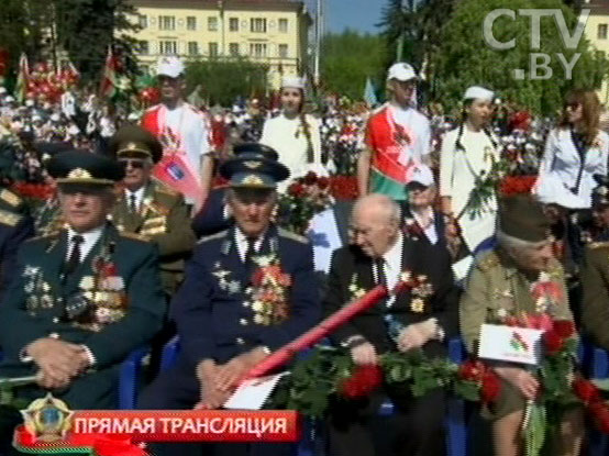 День Победы-2016: Республиканская акция «Беларусь помнит!» с возложением венков к монументу Победы – видеоверсия