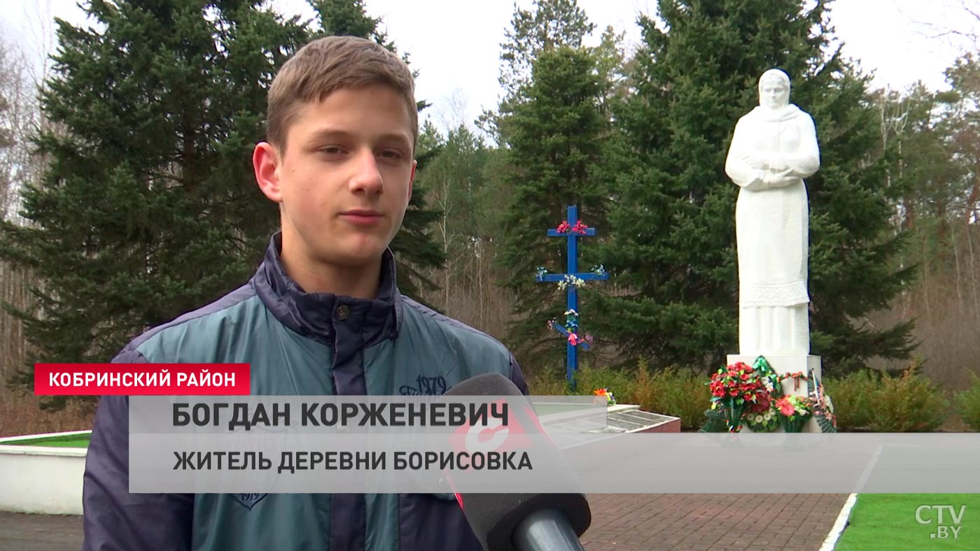 «Это наш вклад в общую память». Белорусы приводят в порядок памятники жертвам сожжённых деревень-4