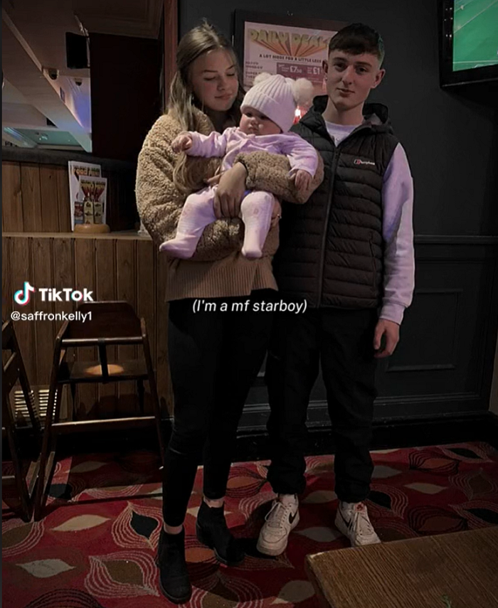 Девушка забеременела в 15 и начала обеспечивать ребёнка с помощью TikTok-7