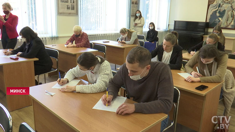 «Мова грунтоўна забяспечвае адзінства». В Минске прошёл республиканский диктант по белорусскому языку-4 «Мова грунтоўна забяспечвае адзінства». В Минске прошёл республиканский диктант по белорусскому языку-4