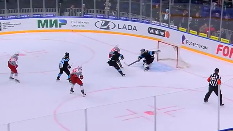 Хоккеисты минского «Динамо» обыграли московский «Спартак»