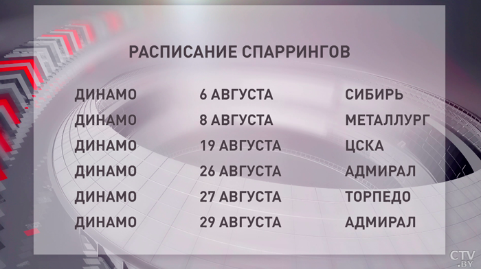 Стали известны предсезонные планы хоккейного минского «Динамо»-4