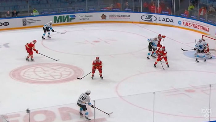 Хоккеисты минского «Динамо» на выезде всухую обыграли китайский «Куньлунь» в КХЛ