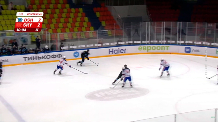 Хоккеисты «Динамо-Шинника» победили «СКА-Юниор» в матче МХЛ