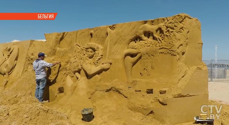 Фестиваль Disney Sand Magic в Бельгии: фотофакт-1