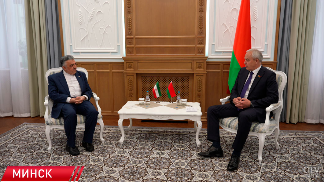 Сергеенко на встрече с послом Ирана: Беларусь с сопереживанием следила за событиями на Ближнем Востоке-2