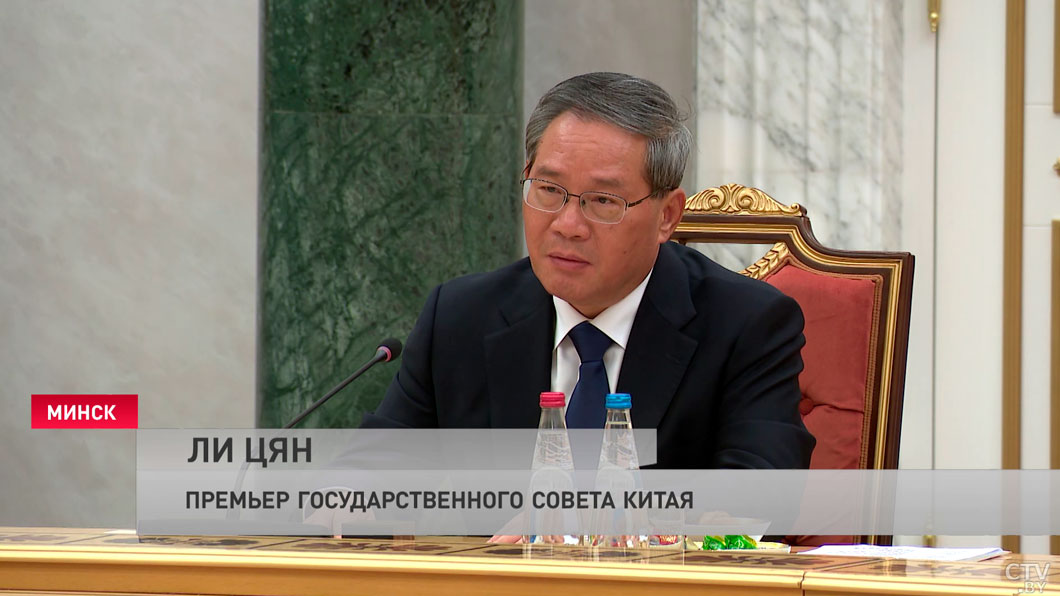 Ли Цян: я готов вместе с белорусскими коллегами полноценно реализовать договорённости на высшем уровне-6