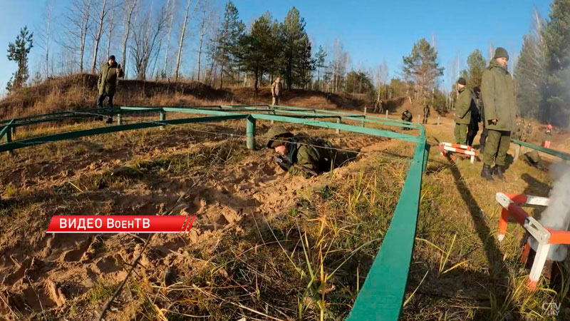 На полигоне Военной академии проходит патриотический турнир среди школьников-8