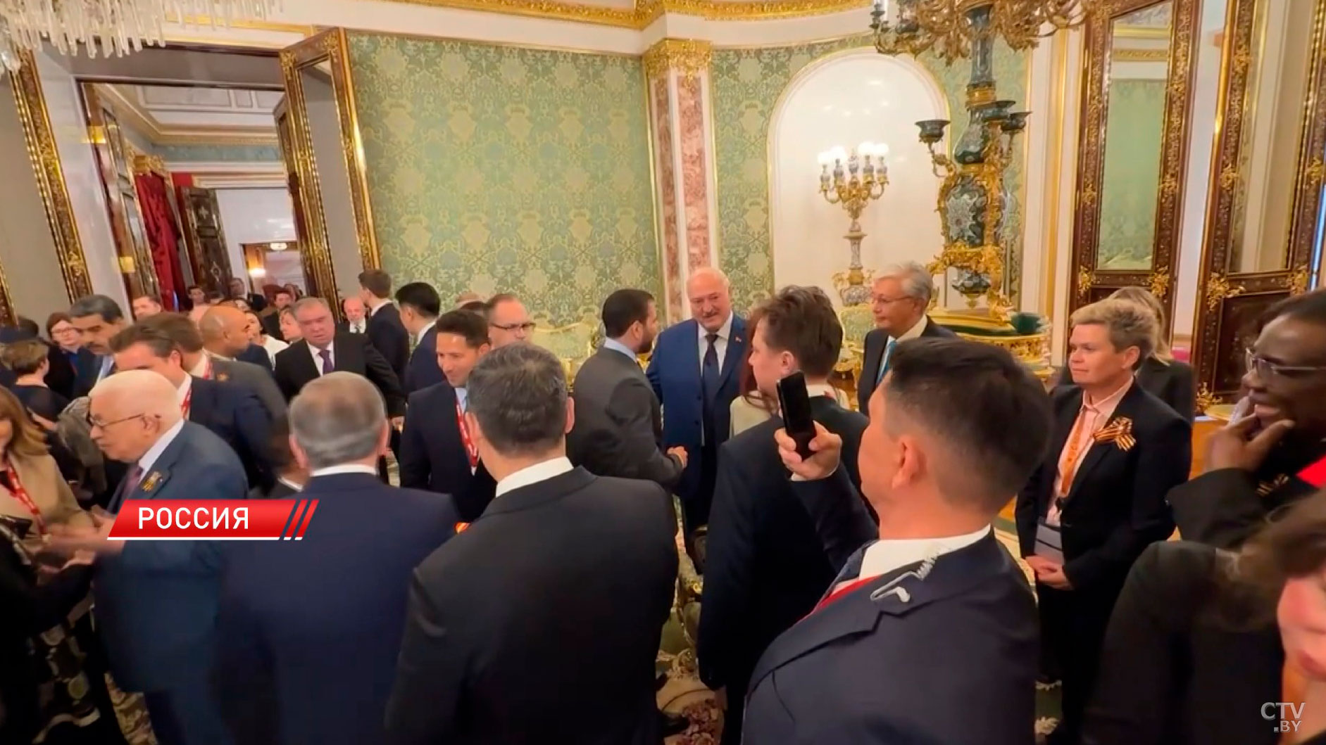 Лукашенко побывал на приёме в Кремле по случаю празднования предстоящего Дня Победы-4