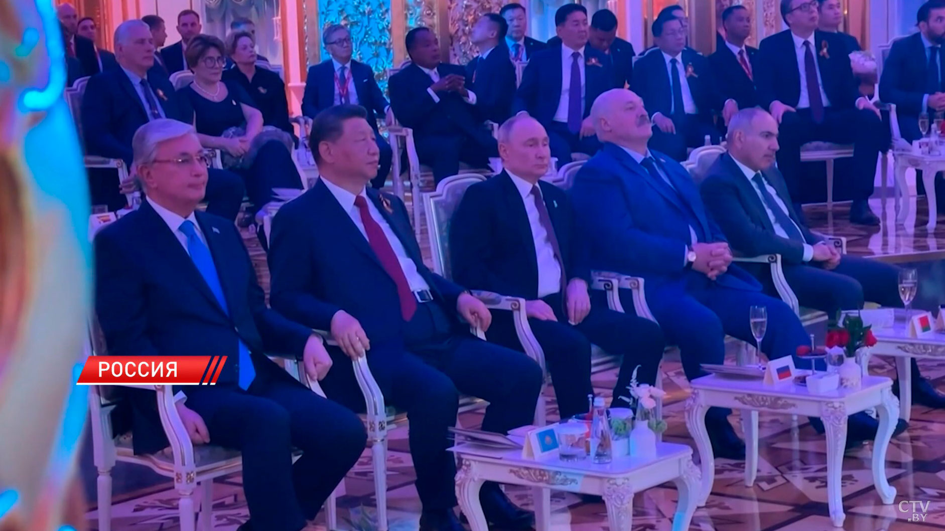 Лукашенко побывал на приёме в Кремле по случаю празднования предстоящего Дня Победы-2