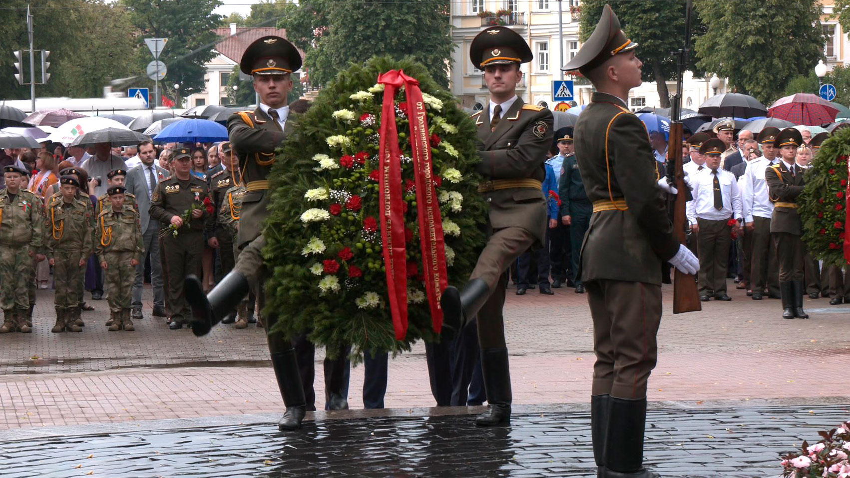 81-ю годовщину освобождения от немецко-фашистских захватчиков отметили в Гродно
