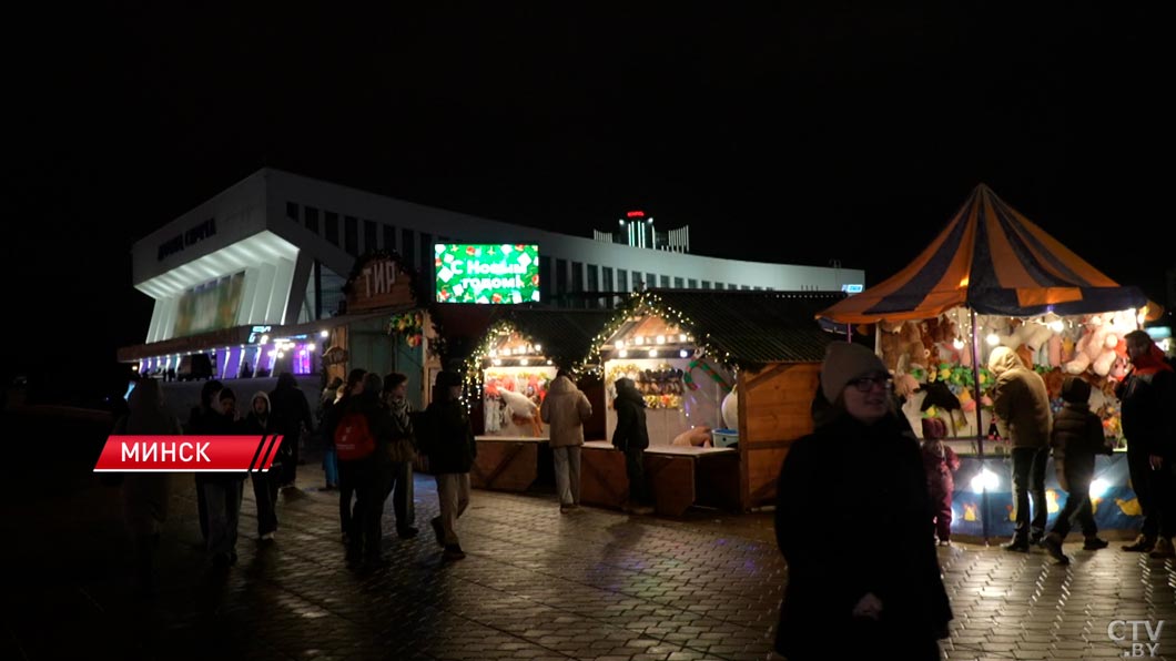 Праздничные гулянья в новогоднюю ночь пройдут в каждом городе Беларуси-2