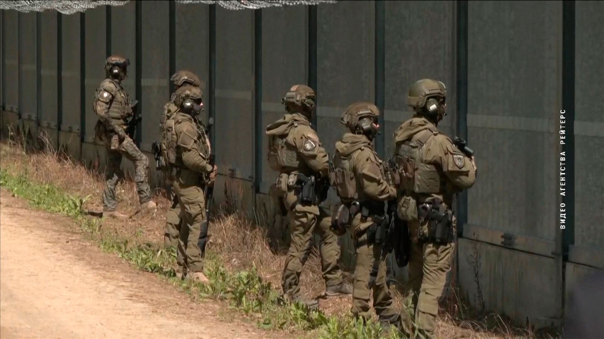 Министры внутренних дел Германии и Польши побывали на польско-белорусской границе-4