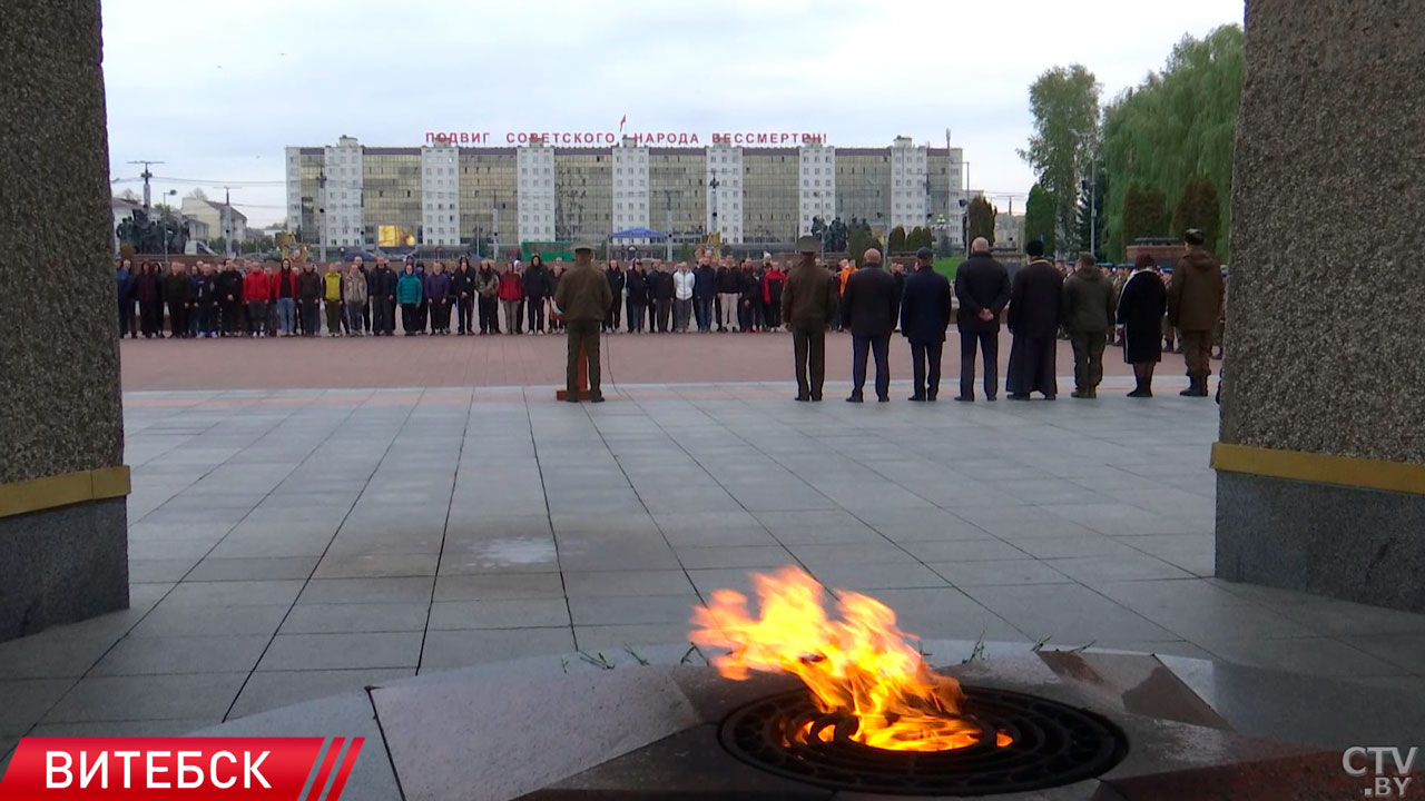 В Витебске прошла торжественная отправка призывников в Вооружённые Силы Беларуси-2