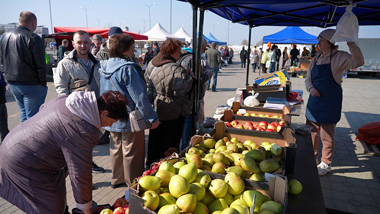 Сезон весенних ярмарок стартовал в Минске