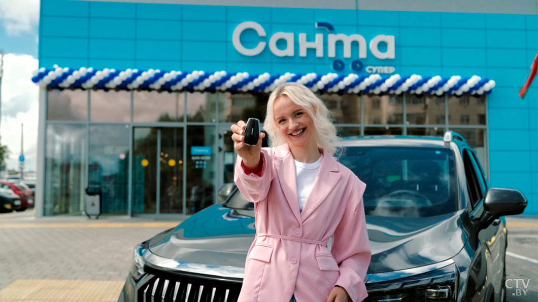Белоруска купила минеральную воду в «Санте» и выиграла авто – история еще одной удачи-3