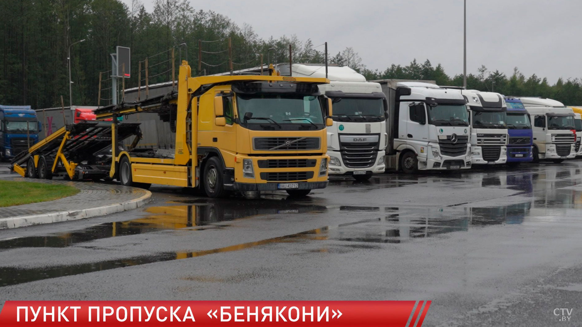 Очереди на литовском направлении выросли после закрытия польских пунктов пропуска-2