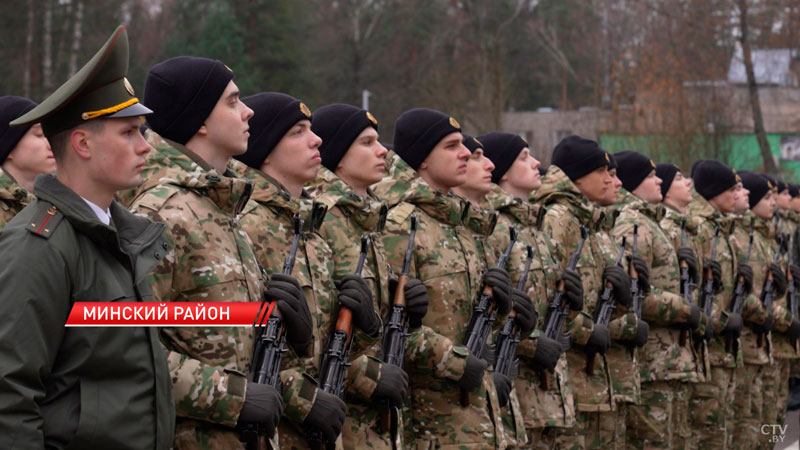 Более тысячи новобранцев внутренних войск МВД приняли присягу-2