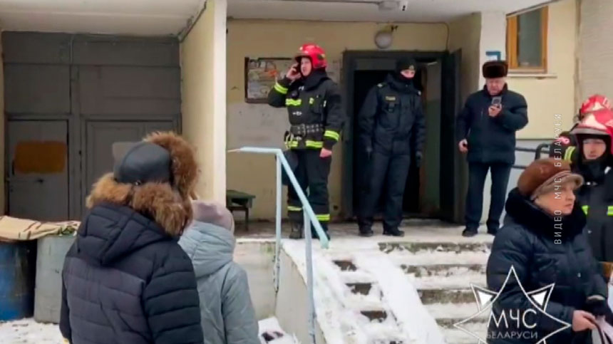 В жилом доме в Витебске просела межэтажная плита – эвакуированы 34 человека