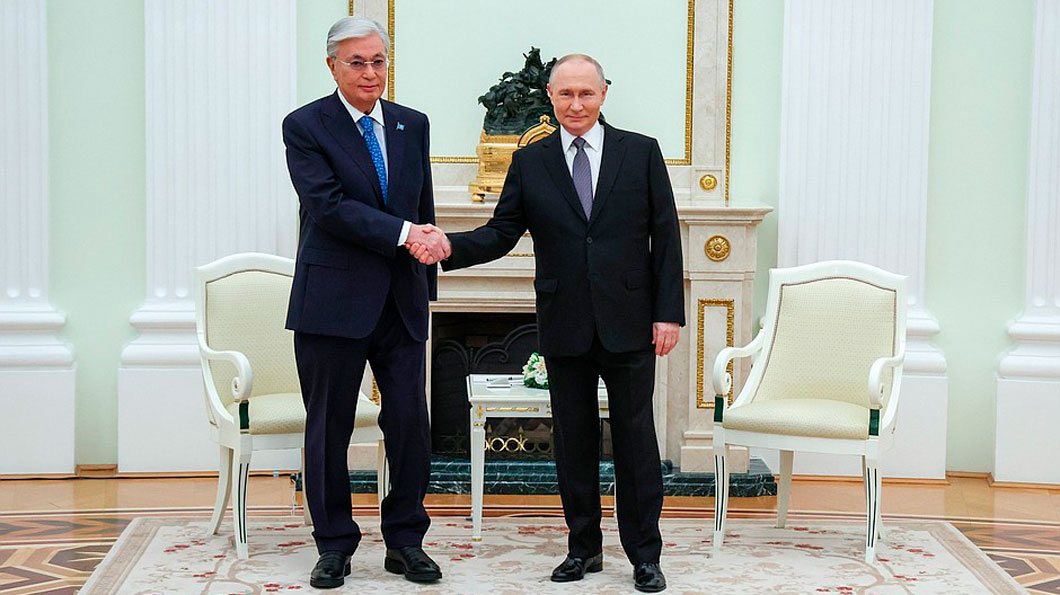 Путин встретился с Токаевым в Москве-0 Путин встретился с Токаевым в Москве-0