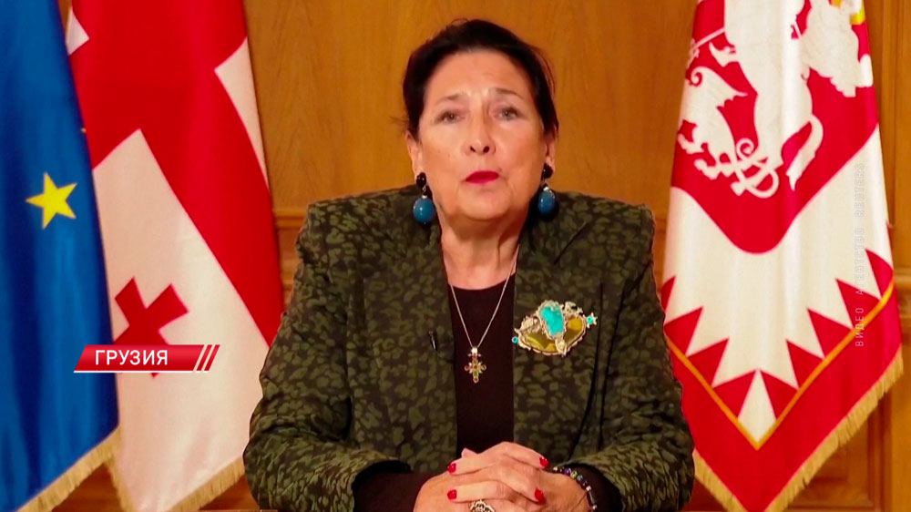 Саломе Зурабишвили заявила, что не сложит полномочия президента Грузии по истечении мандата Саломе Зурабишвили заявила, что не сложит полномочия президента Грузии по истечении мандата