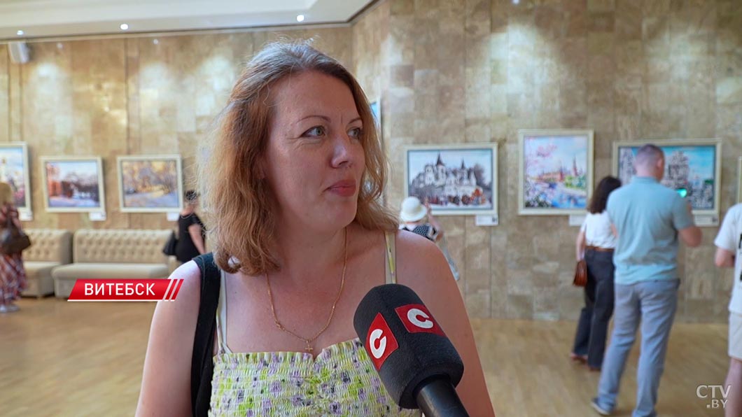 Выставка работ художника Никаса Сафронова открылась в фестивальном Витебске -2