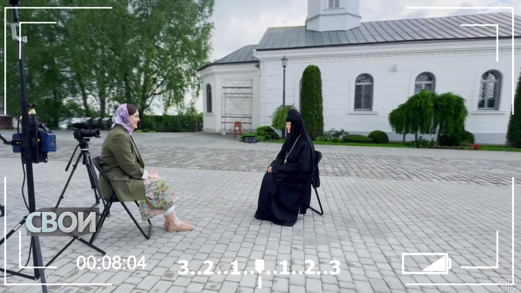 Преподобная Евфросиния является Президенту покровительницей – игумения Евдокия о встрече Первого в монастыре-19