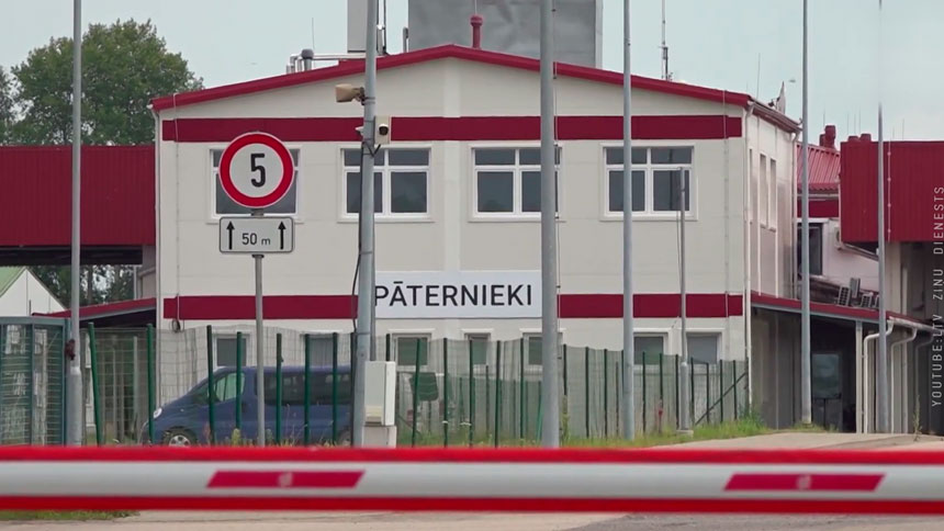 Латвия возобновила работу пункта пропуска «Патерниеки» на границе с Беларусью
