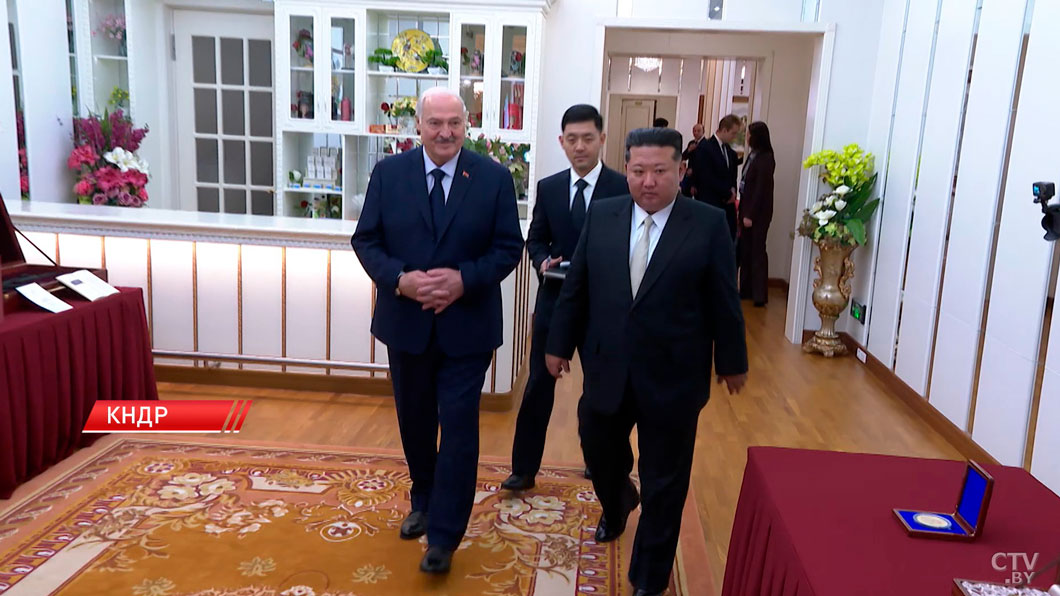 Лукашенко: КНДР ждет великое будущее. Подарки Ким Чен Ыну и итоги встречи-14