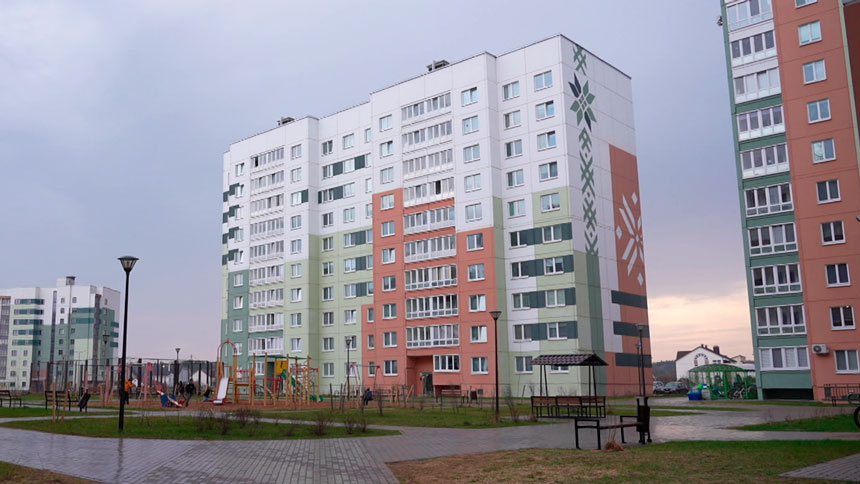В Минске построили 1,3 тыс. квартир с января по май
