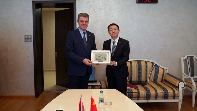 Владимир Кухарев провел встречу с Чрезвычайным и Полномочным Послом КНР