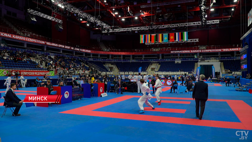 В Минске проходят международные соревнования по каратэ Belarus Open-2