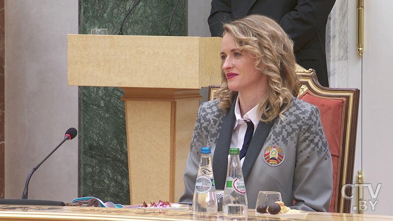 «В зале собрались настоящие, мужественные люди».  Александр Лукашенко – на встрече с участниками Игр в Пхёнчхане-4