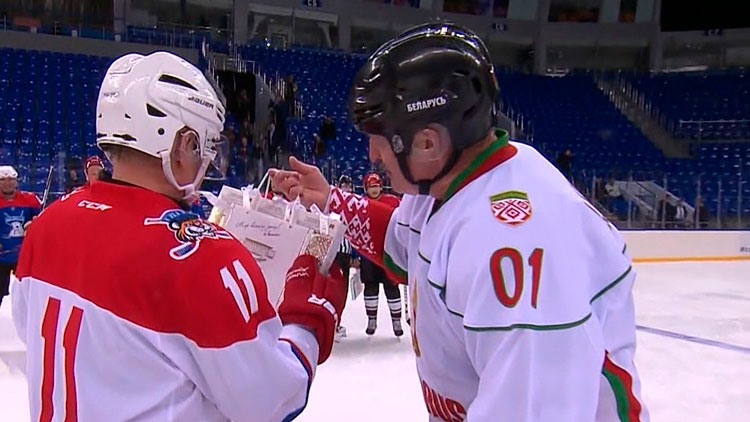 Чемпионат Континентальной хоккейной лиги практически ничем не уступает НХЛ – Лукашенко