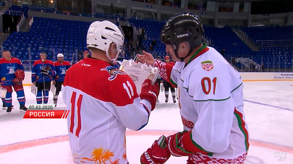 Чемпионат Континентальной хоккейной лиги практически ничем не уступает НХЛ – Лукашенко-6