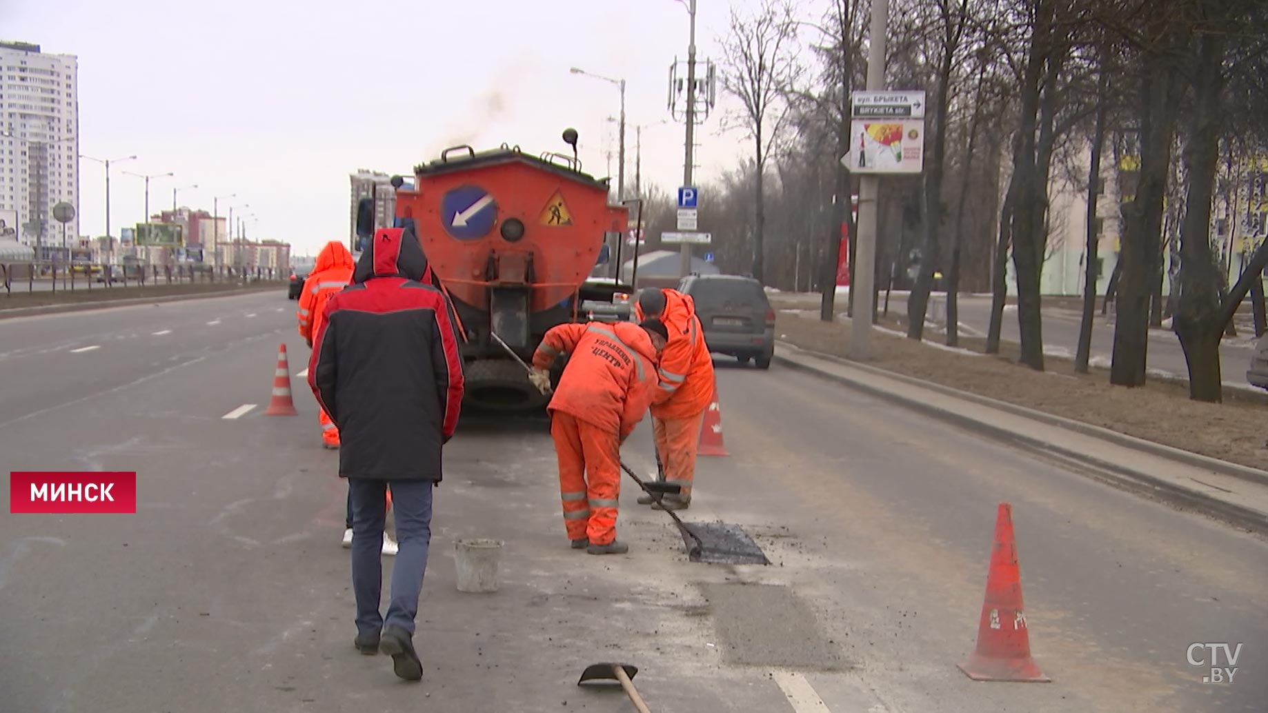 Заменят покрытие по всему городу. В Минске начинают масштабный ремонт дорог-1