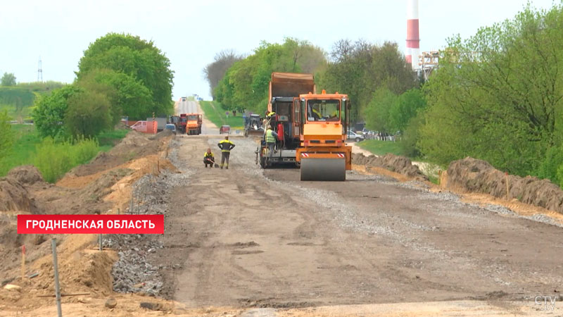 В Гродненской области перевыполнили план по ремонту местных дорог-1