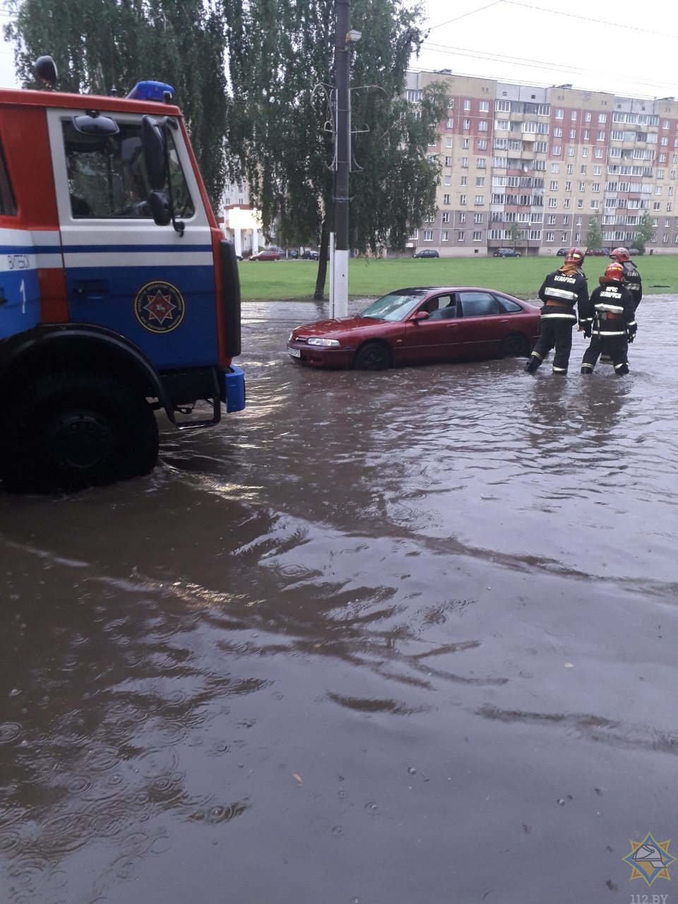 В Витебской области из-за непогоды произошли перебои в электроснабжении-7