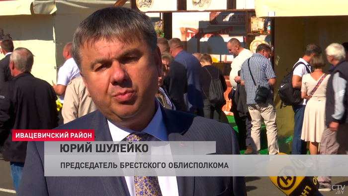 «За всю историю Брестской области мы получим рекордный урожай». Телеханы принимают «Дожинки»-4