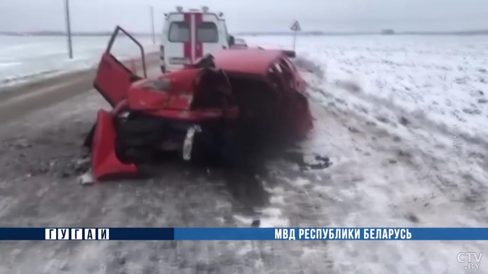 В аварии под Минском погиб водитель «девятки». Машина оказалась на встречной полосе-1