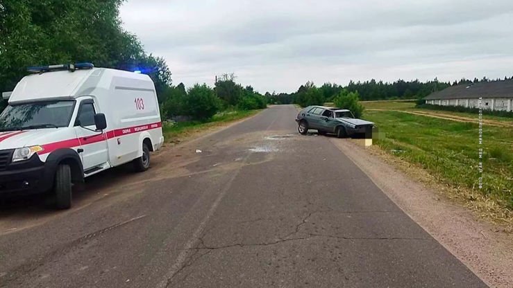 В Воложинском районе водитель-бесправник попал в ДТП-1