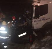 В Шарковщинском районе водитель Opel погиб после столкновения с грузовиком 