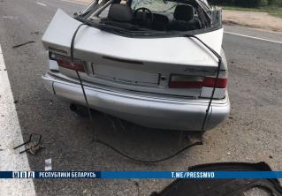 В Ошмянском районе в ДТП погибли водитель и пассажир Citroen