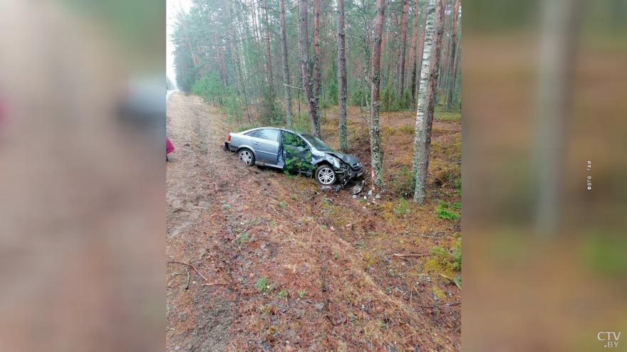 Помогло то, что все были пристёгнуты. За выходные в Минской области произошло 2 ДТП-1