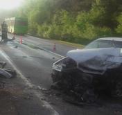 Водитель погиб, ребёнка спасло автокресло. Citroen и «Жигули» столкнулись лоб в лоб под Новополоцком