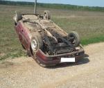 В Слонимском районе Renault попал в ДТП. Пострадал сын водителя автомобиля