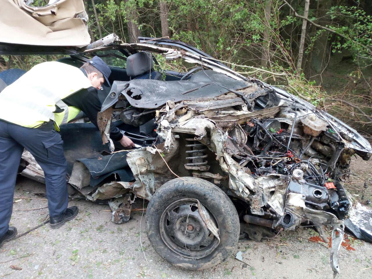 В Гродно нетрезвый водитель Audi попал в ДТП. Погиб 19-летний пассажир-1