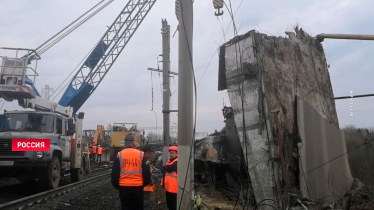 Движение поездов Минск – Москва восстановлено после обрушения моста в Вязьме-1