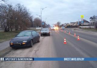 В Кобрине произошёл двойной наезд на местную жительницу 