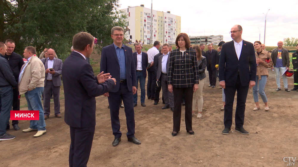 «Не надо уезжать из города, чтобы пообщаться с живой природой». Кочанова о новой экоплощадке для отдыха в Минске-12